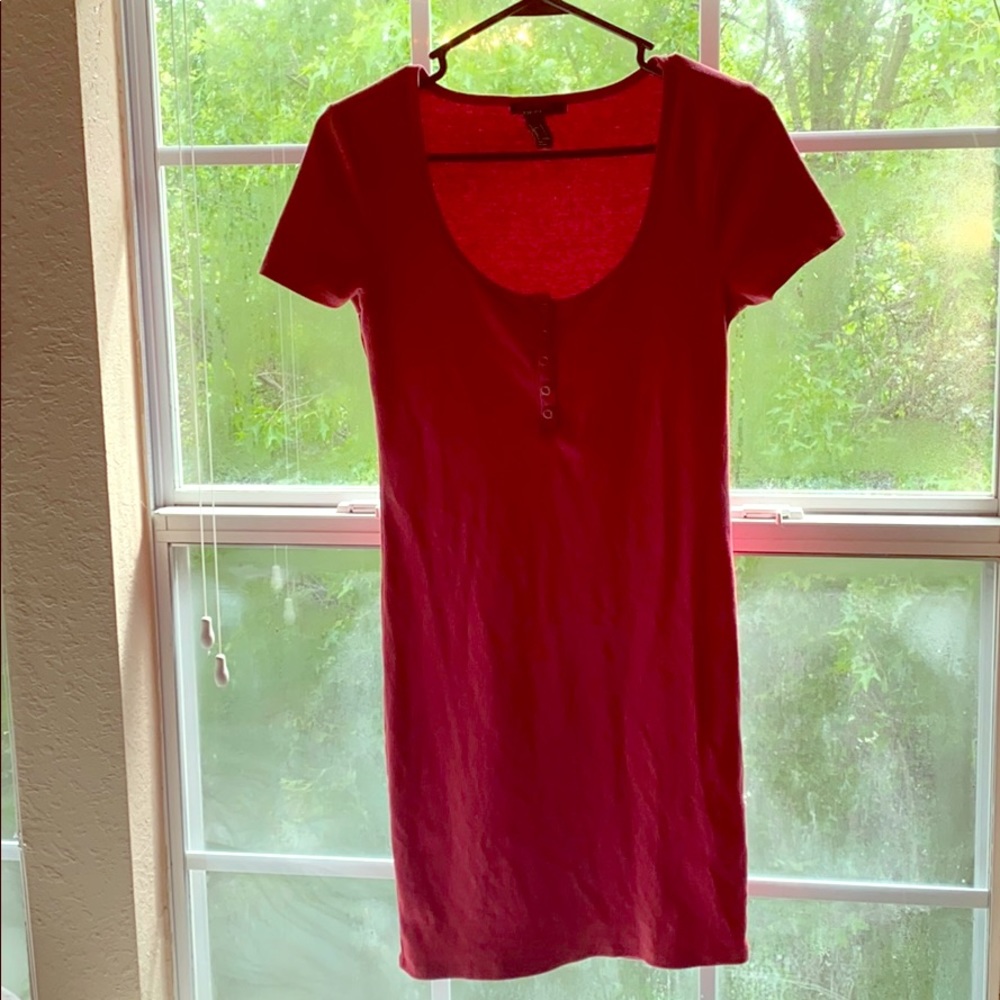 Scoop mini dress